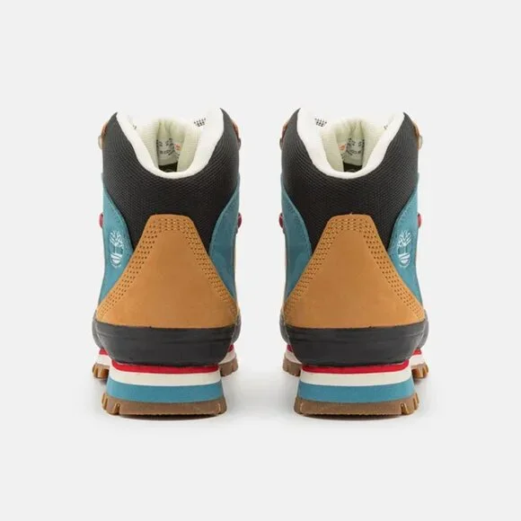 NEW TIMBERLAND Suede Euro Hiker Lace Up Boots Wheat for women 864mn